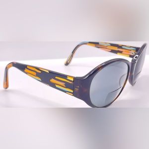 Kensle new Hollywood brown oval sunglasses frames only